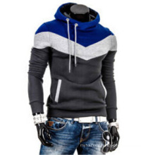 New Pullover Sports Slim Stitching Casual Thin Coat Hoodie